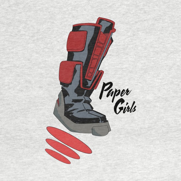 Paper Girls - KJ Brandman's Boot by haughtdamn